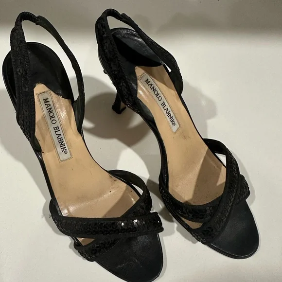 Manolo Blahnik | Shoes | Manolo Blahnik Callasli Black